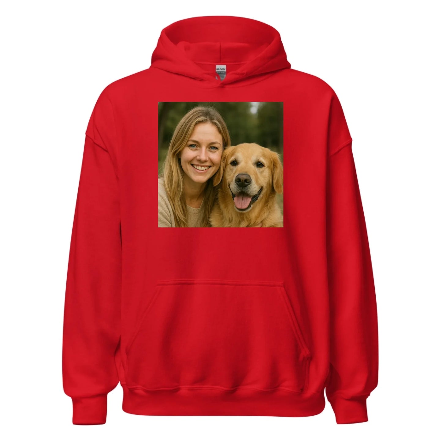 Gepersonaliseerde hoodie met eigen foto