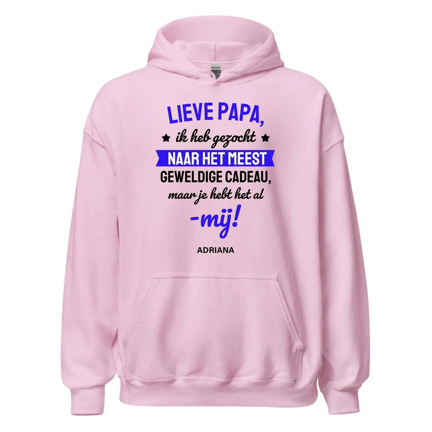 Gepersonaliseerde hoodie - Lieve papa
