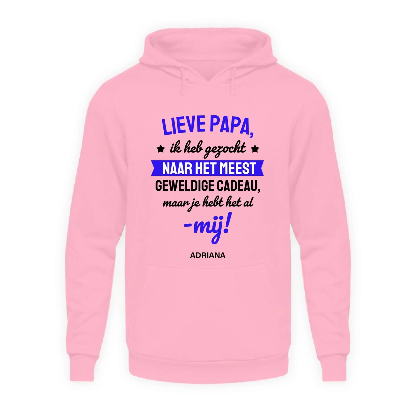 Gepersonaliseerde hoodie - Lieve papa