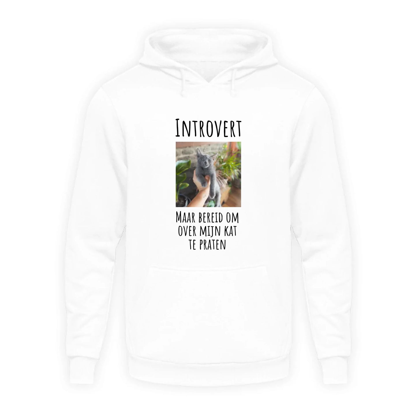 Unisex Hoodie Wit
