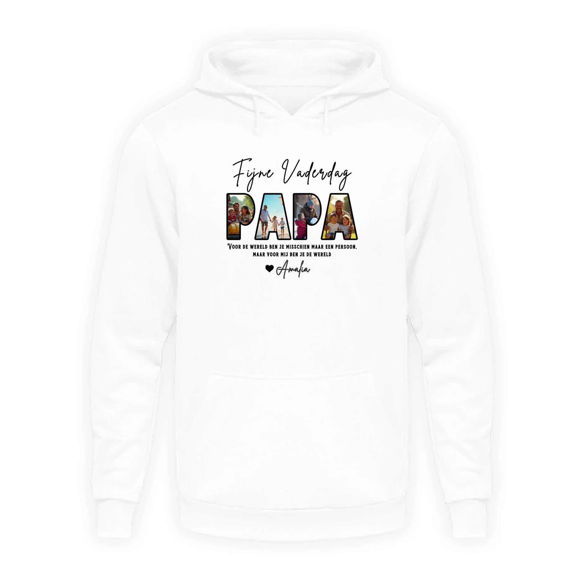 Unisex Hoodie Wit