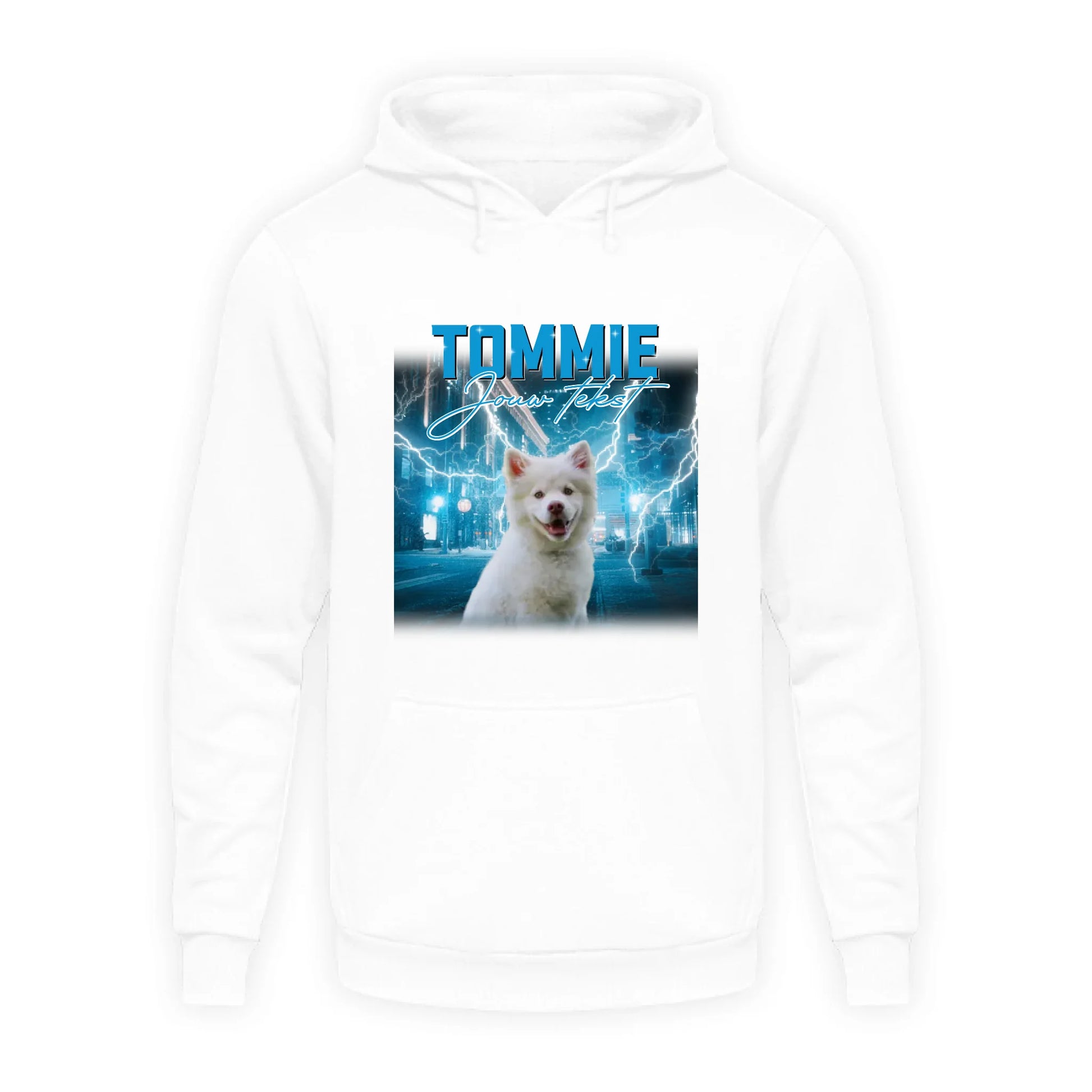 Unisex Hoodie Wit