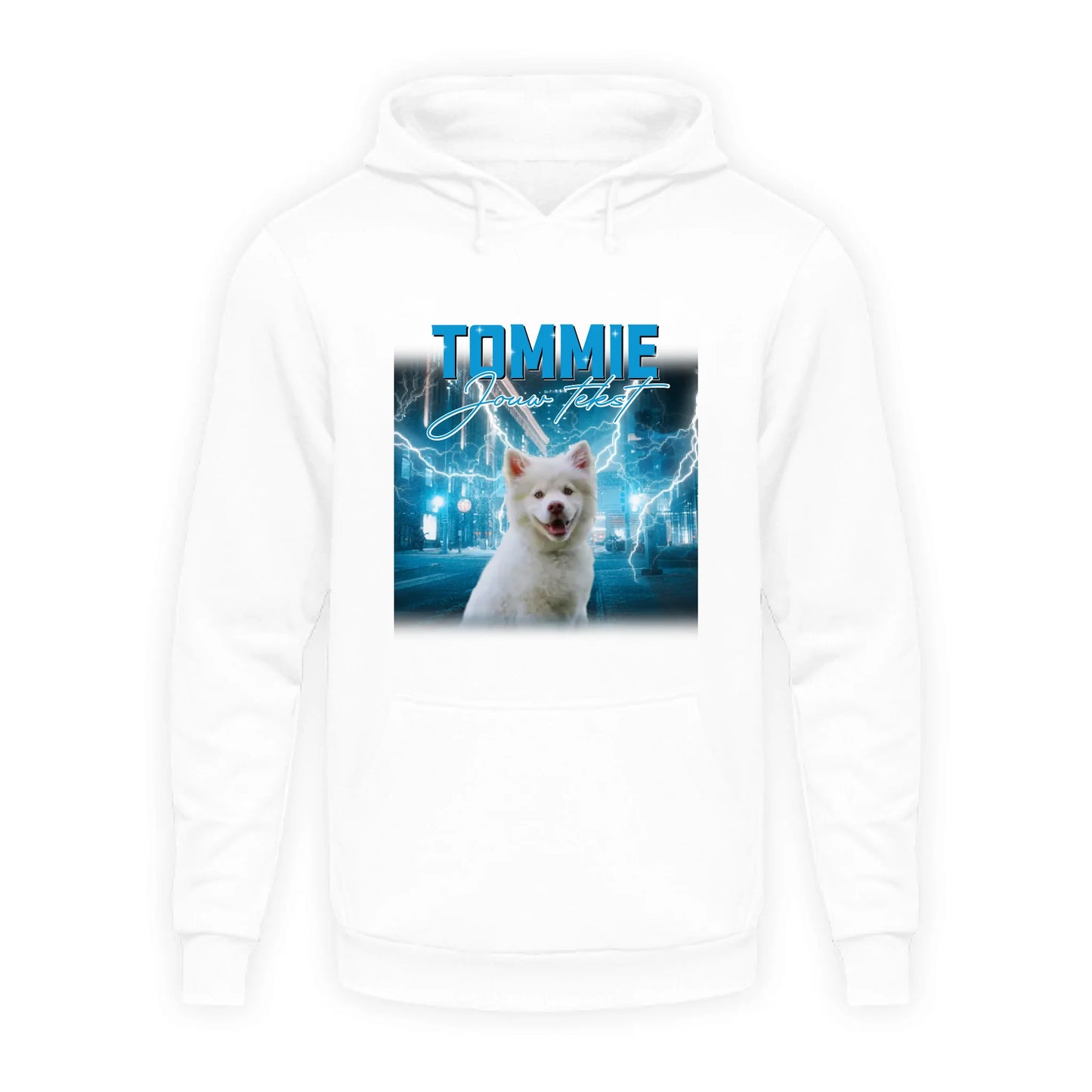 Unisex Hoodie Wit