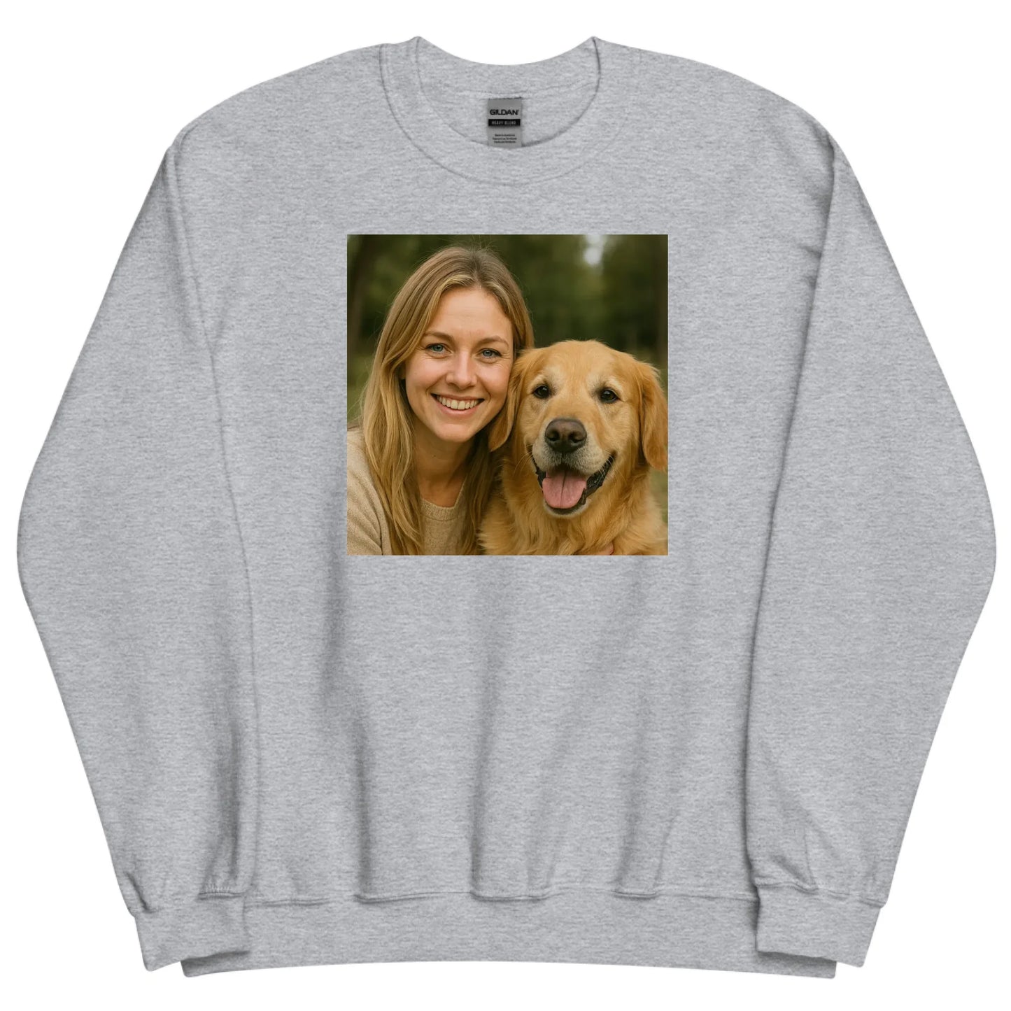 Gepersonaliseerde sweater met eigen foto