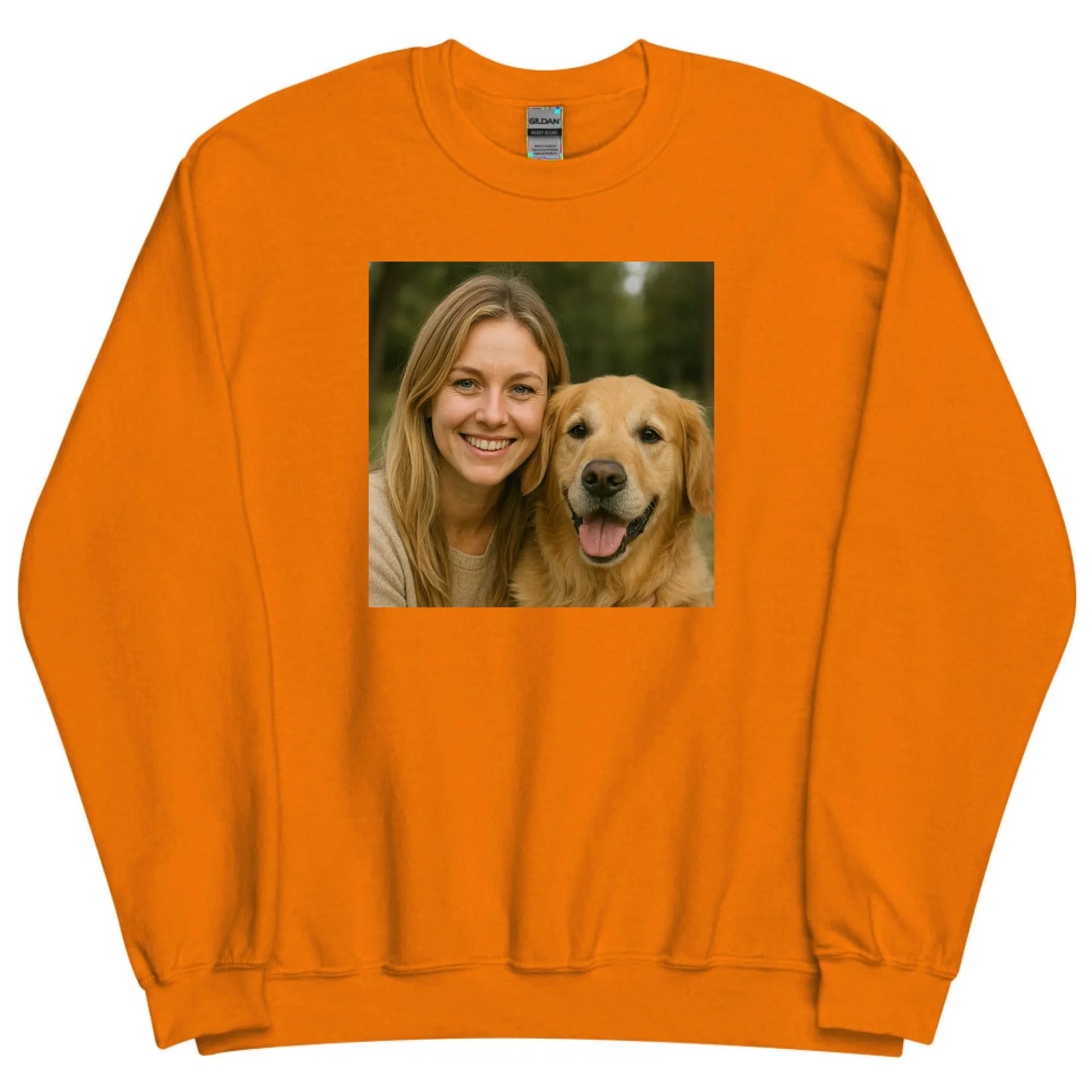 Gepersonaliseerde sweater met eigen foto