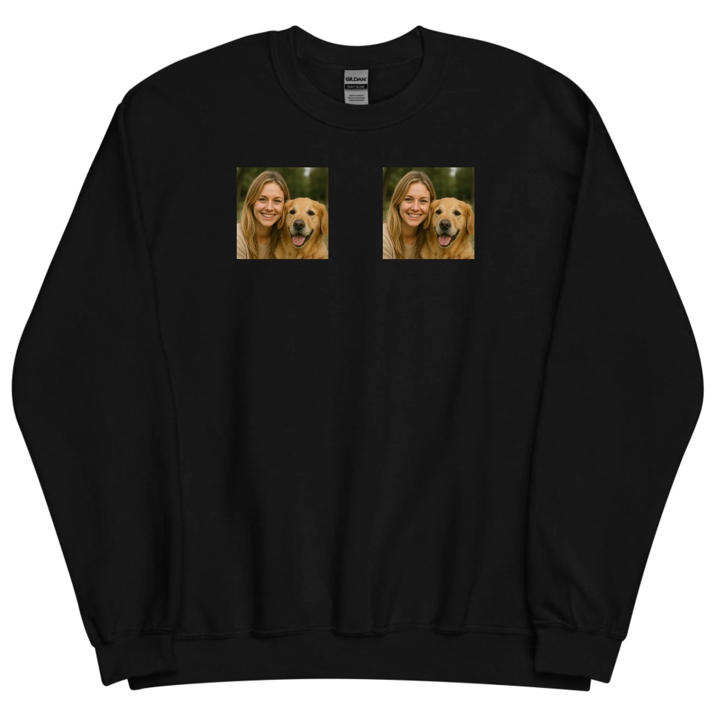 Gepersonaliseerde sweater met eigen foto