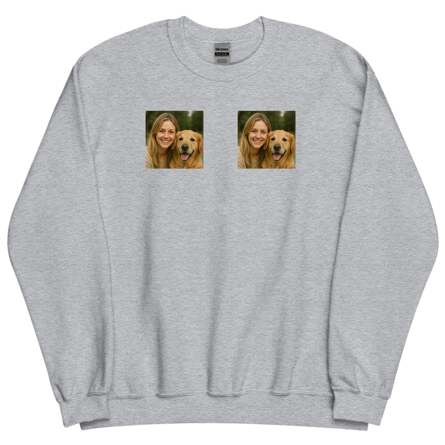 Gepersonaliseerde sweater met eigen foto