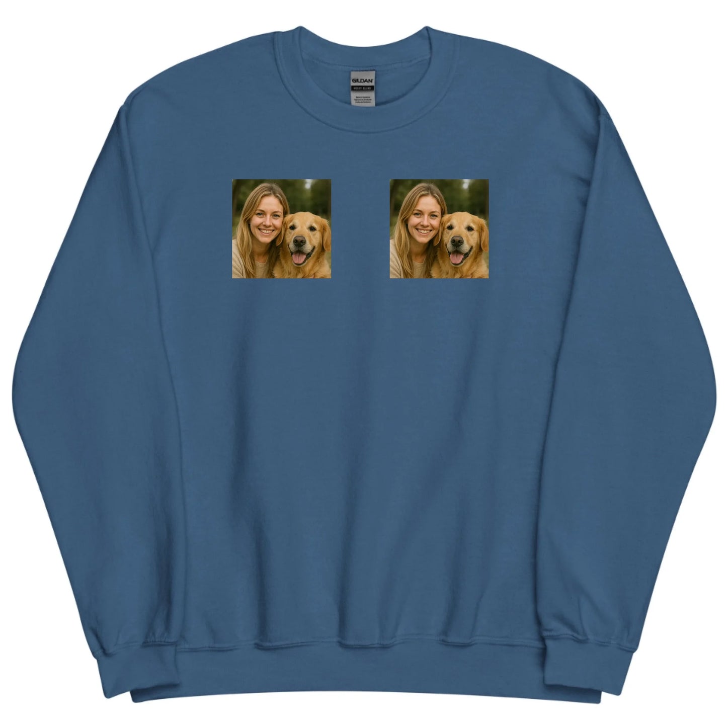Gepersonaliseerde sweater met eigen foto