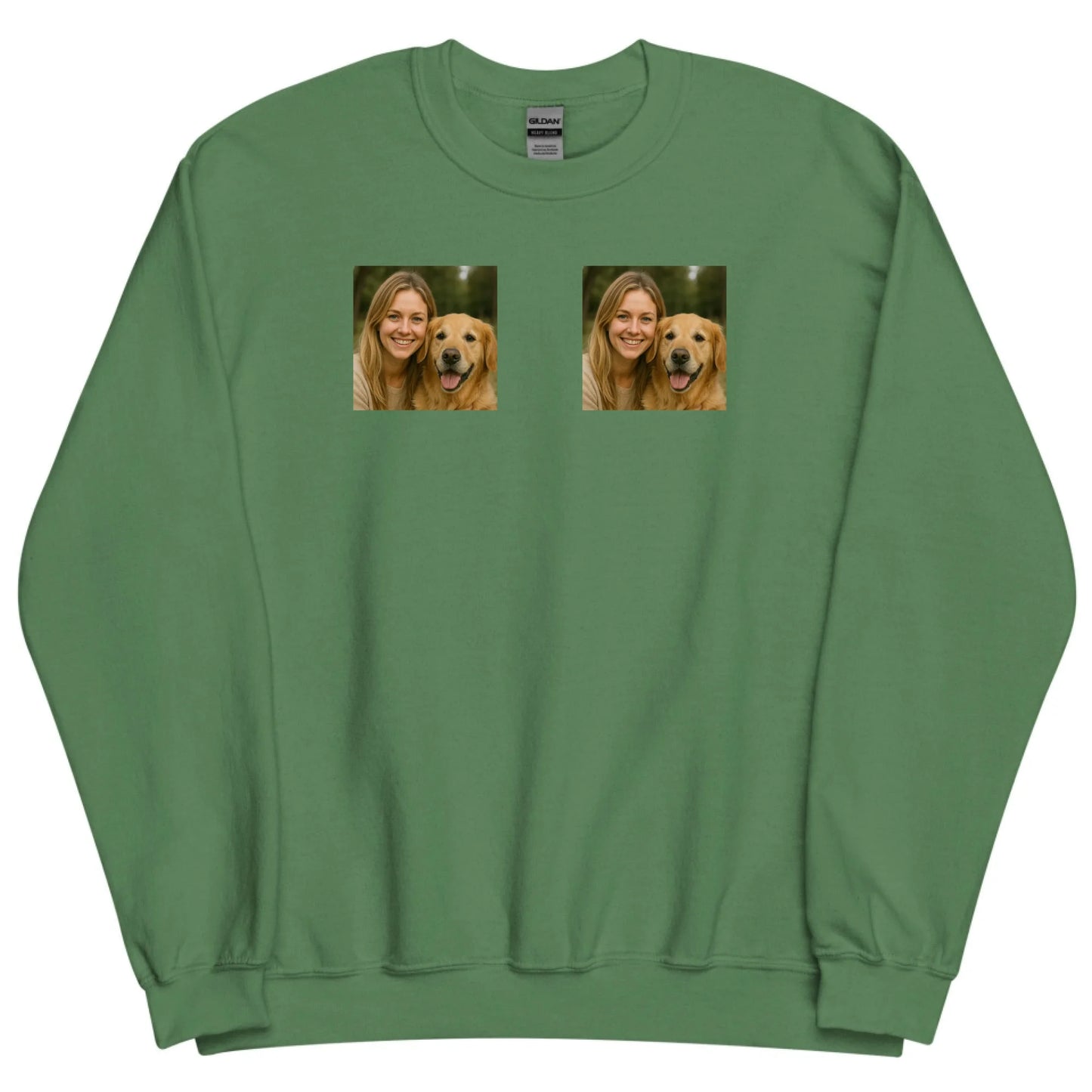 Gepersonaliseerde sweater met eigen foto