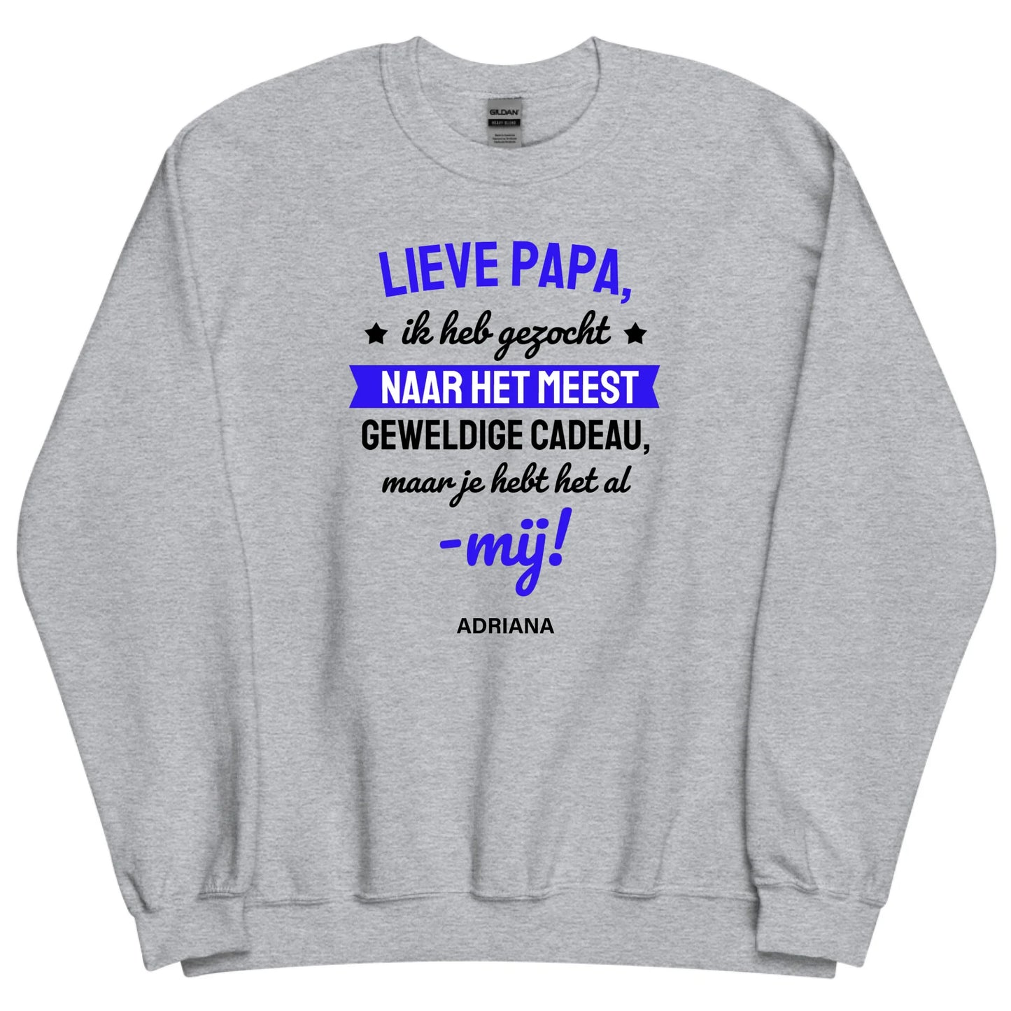 Gepersonaliseerde sweater - Lieve papa