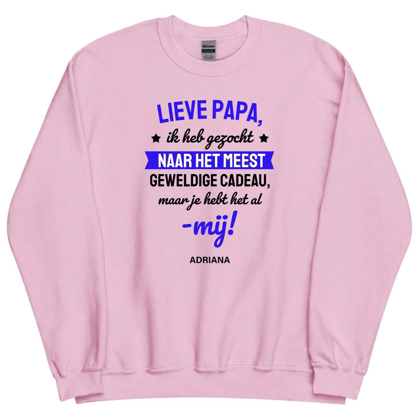 Gepersonaliseerde sweater - Lieve papa