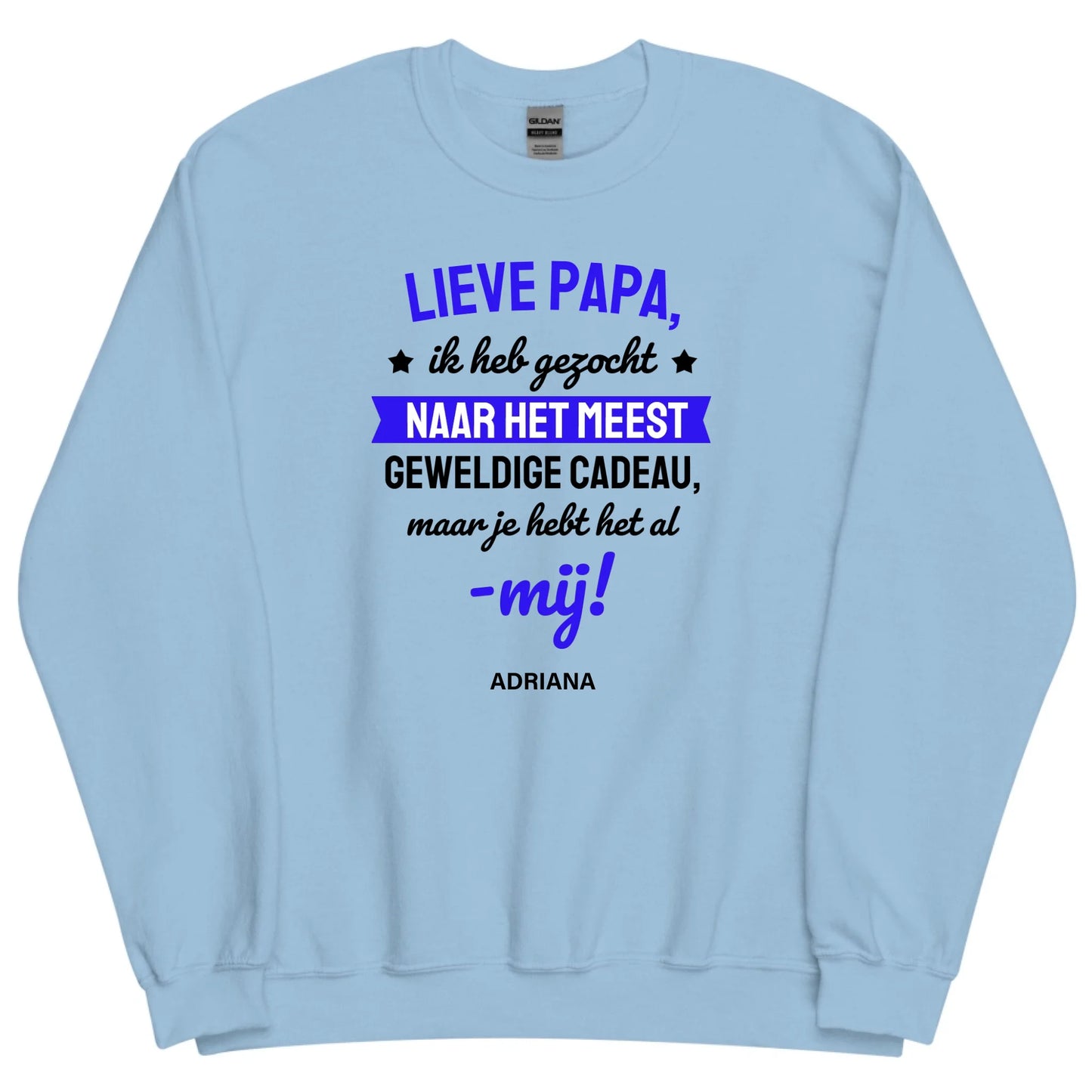Gepersonaliseerde sweater - Lieve papa