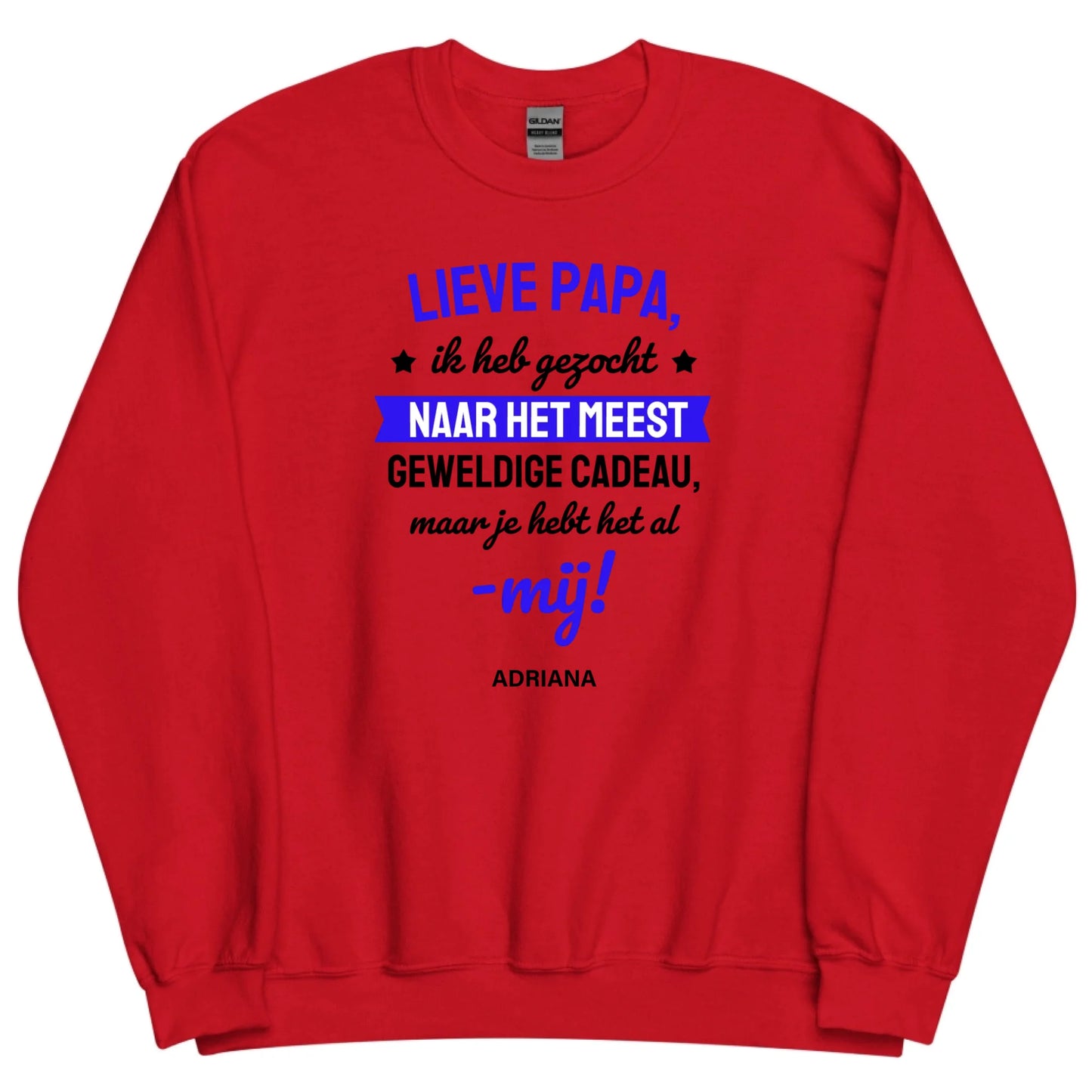 Personalisierter Pullover – Lieber Papa