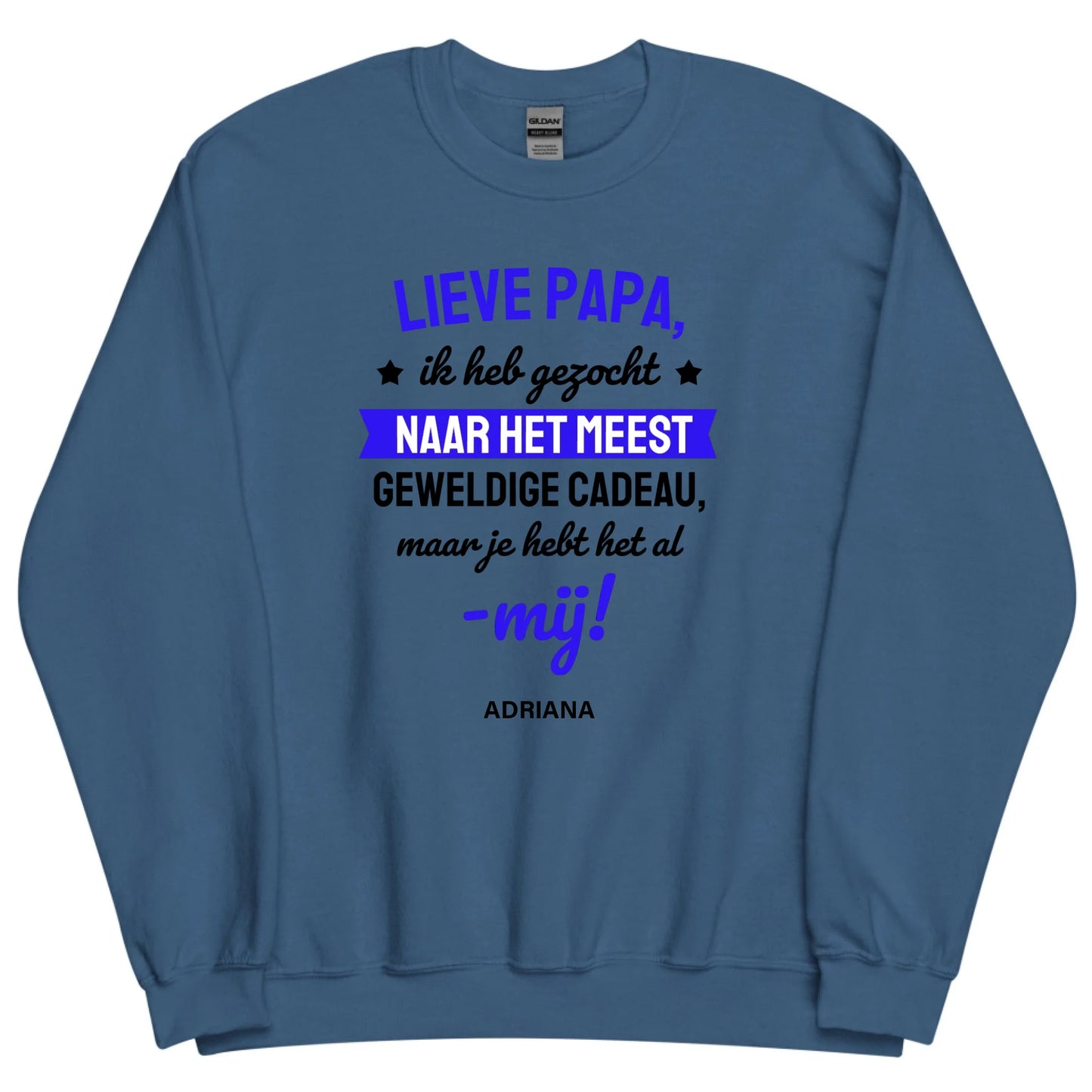 Personalisierter Pullover – Lieber Papa