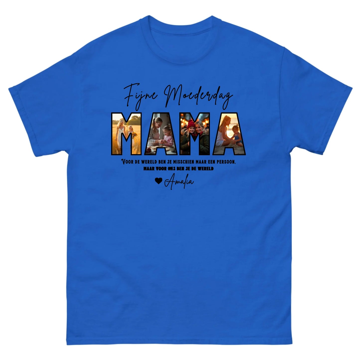 Gepersonaliseerd T-shirt - Fijne Moederdag