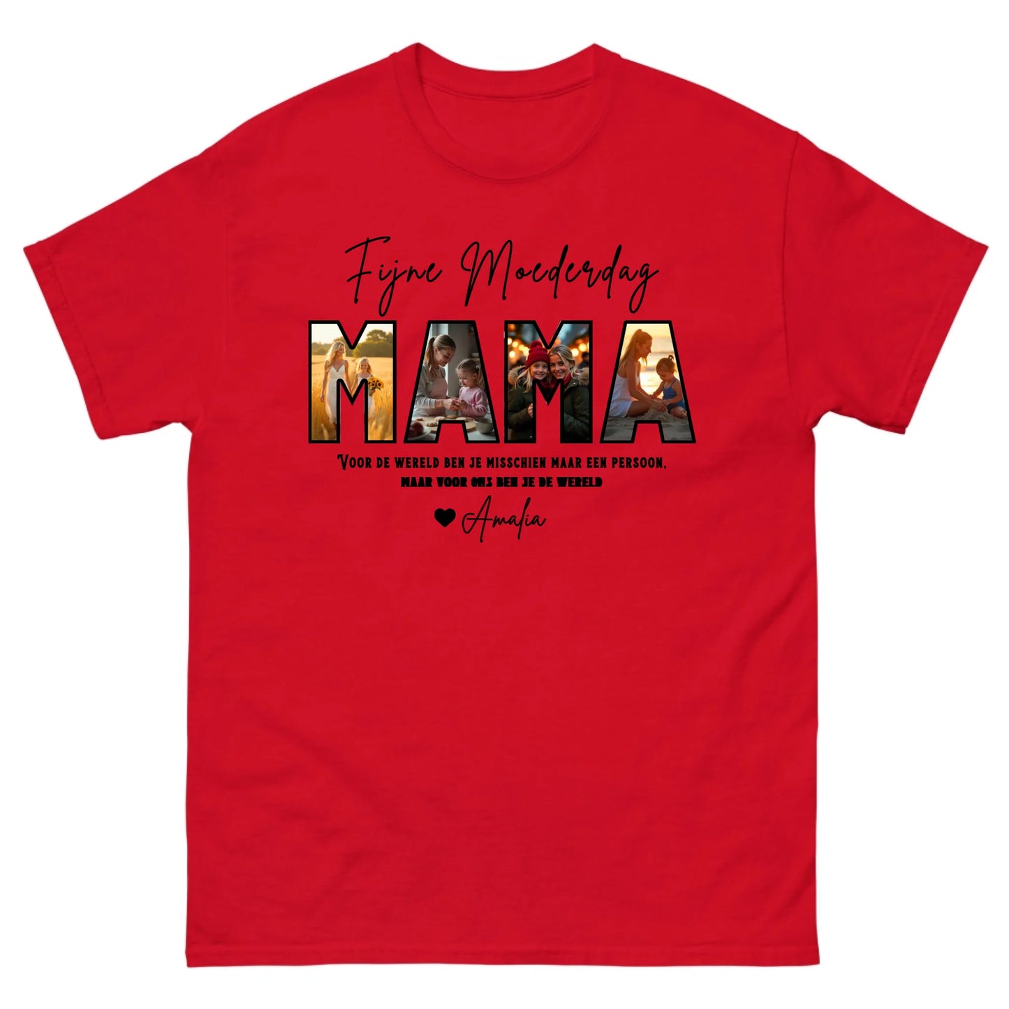 Gepersonaliseerd T-shirt - Fijne Moederdag