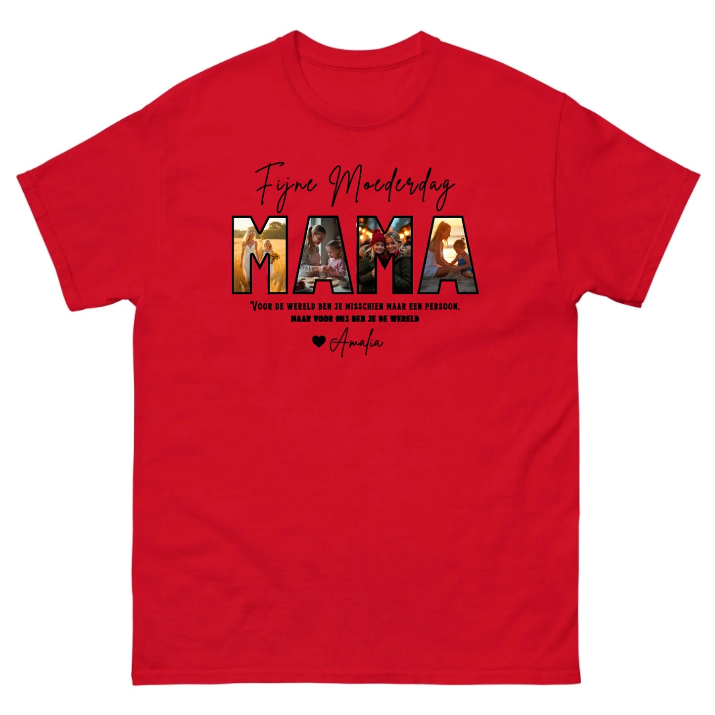 Gepersonaliseerd T-shirt - Fijne Moederdag