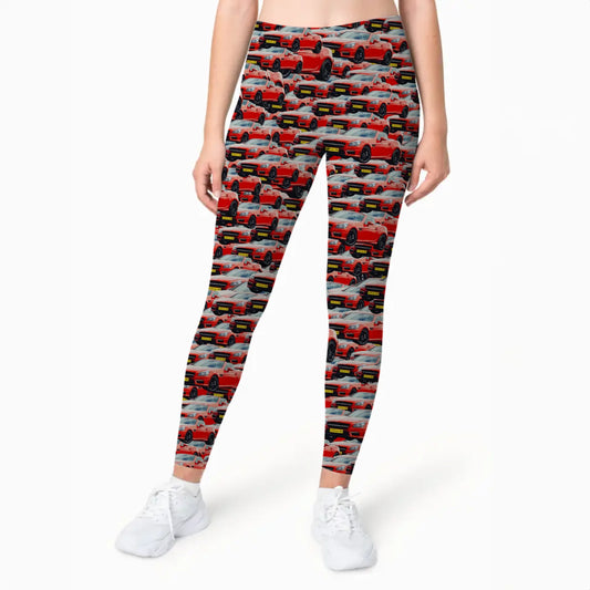 Personalized Leggings with Infinite Times Your Car - Add Your Own Photo
