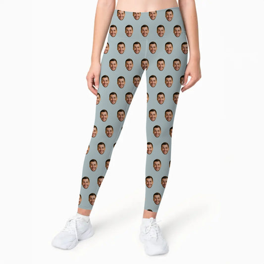 Personalized leggings with your favorite person on them - Add your own photos