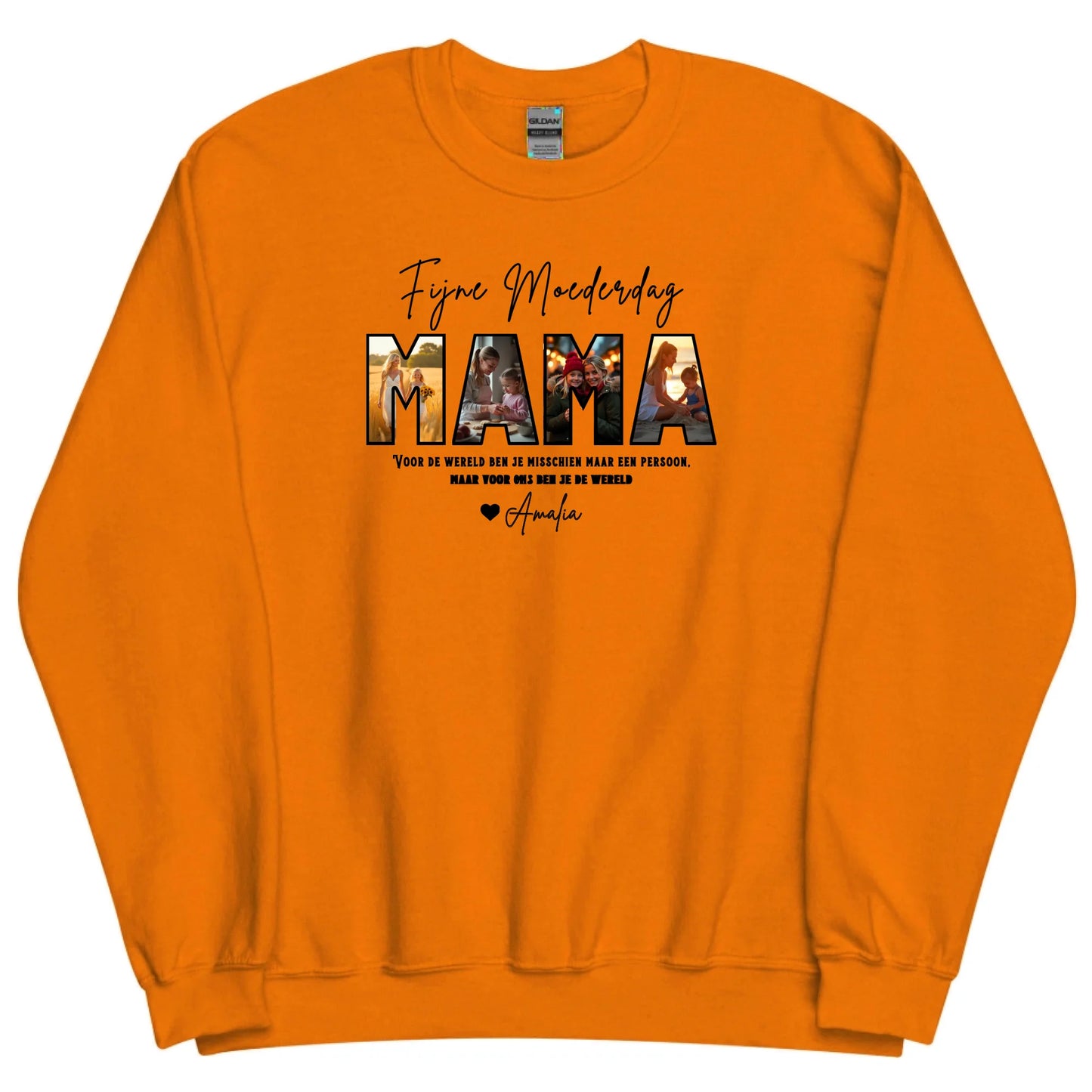 Gepersonaliseerde sweater - Fijne Moederdag mama