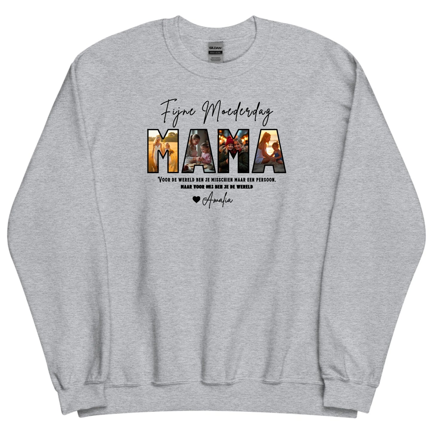 Gepersonaliseerde sweater - Fijne Moederdag mama