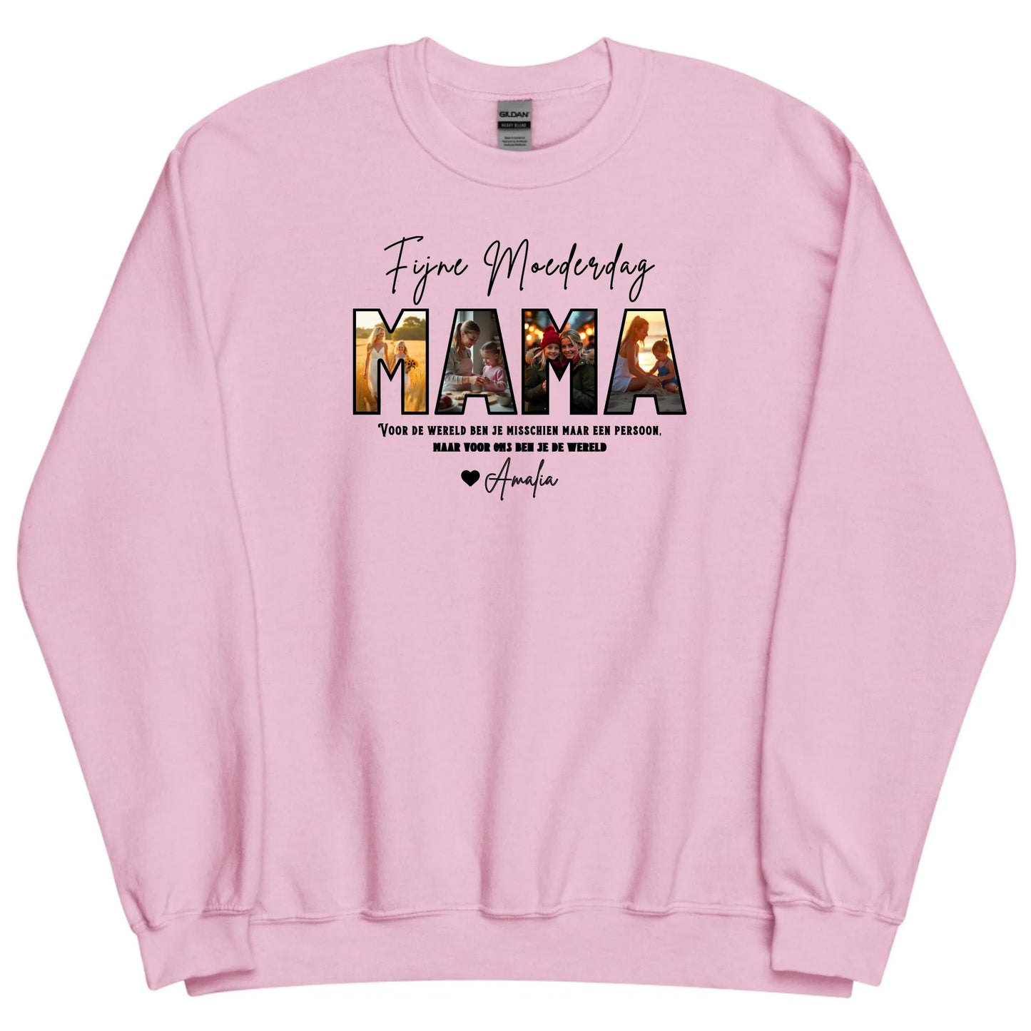 Gepersonaliseerde sweater - Fijne Moederdag mama
