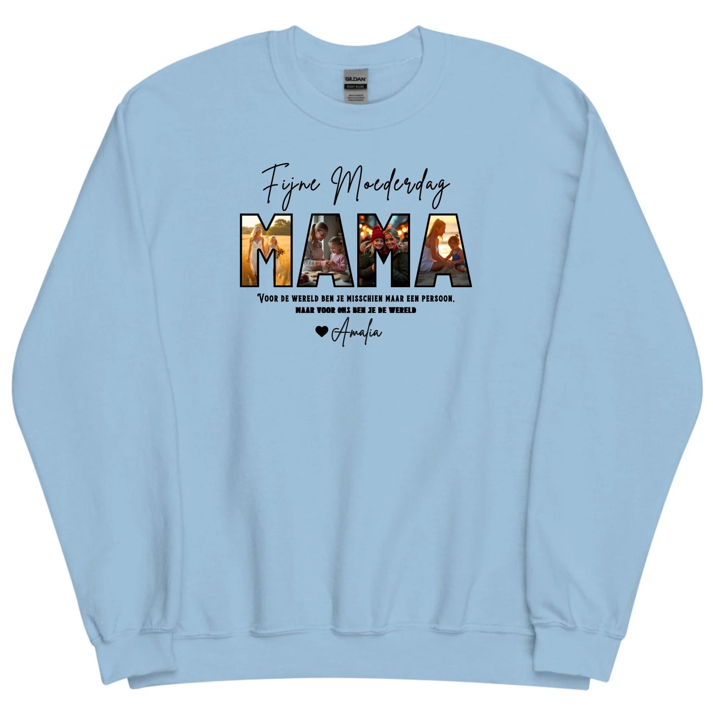Gepersonaliseerde sweater - Fijne Moederdag mama