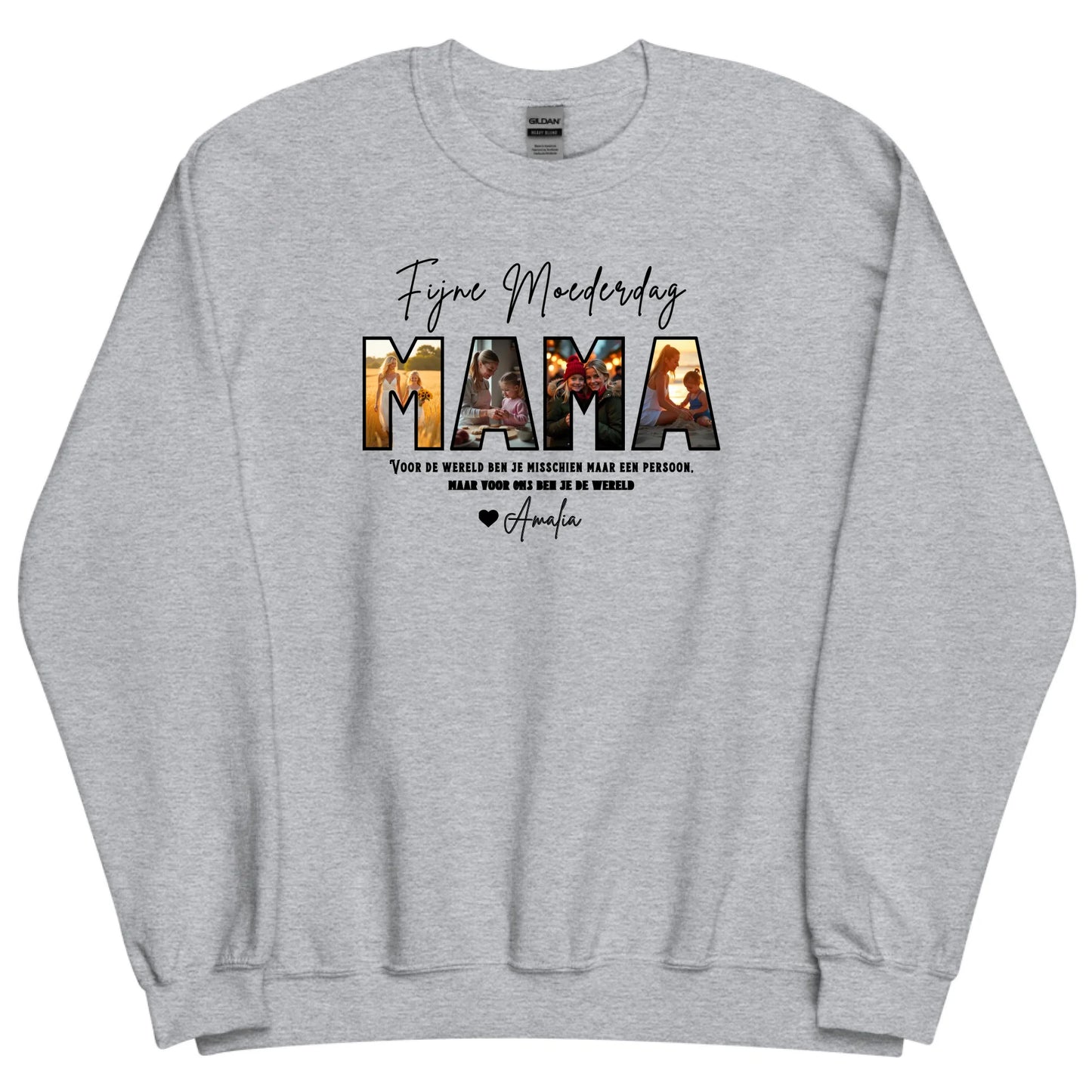 Gepersonaliseerde sweater - Fijne Moederdag mama