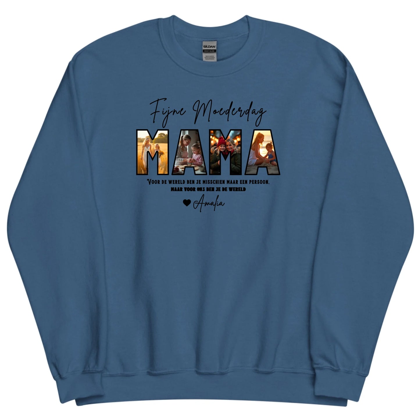 Gepersonaliseerde sweater - Fijne Moederdag mama