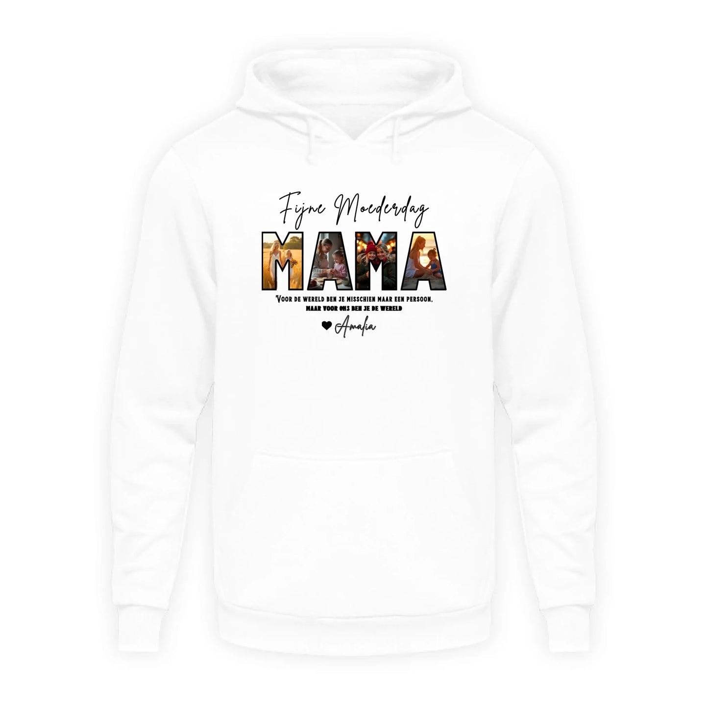 Unisex Hoodie Wit