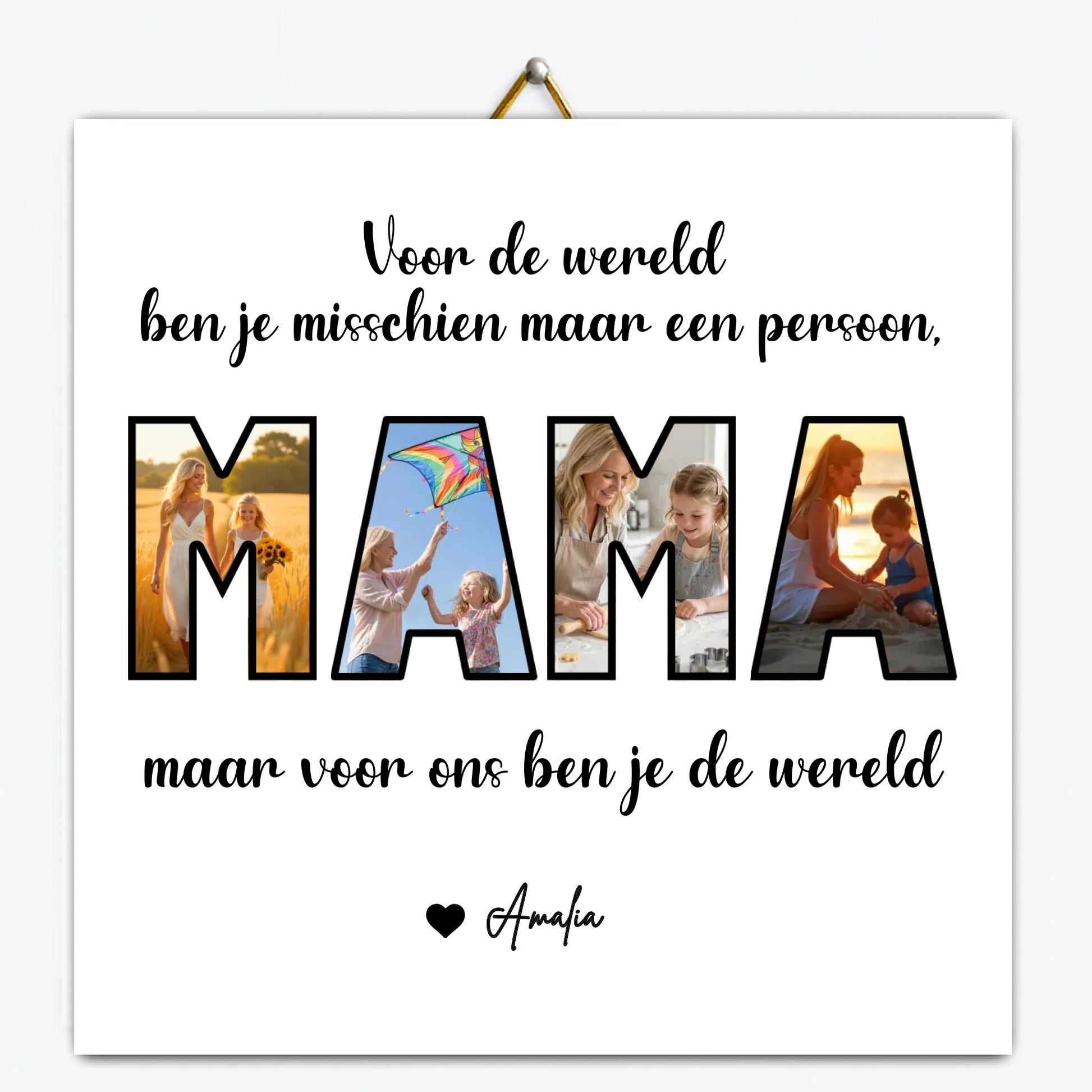 Tegeltje mockup