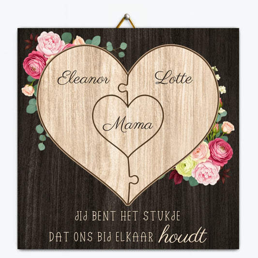 Tegeltje mockup
