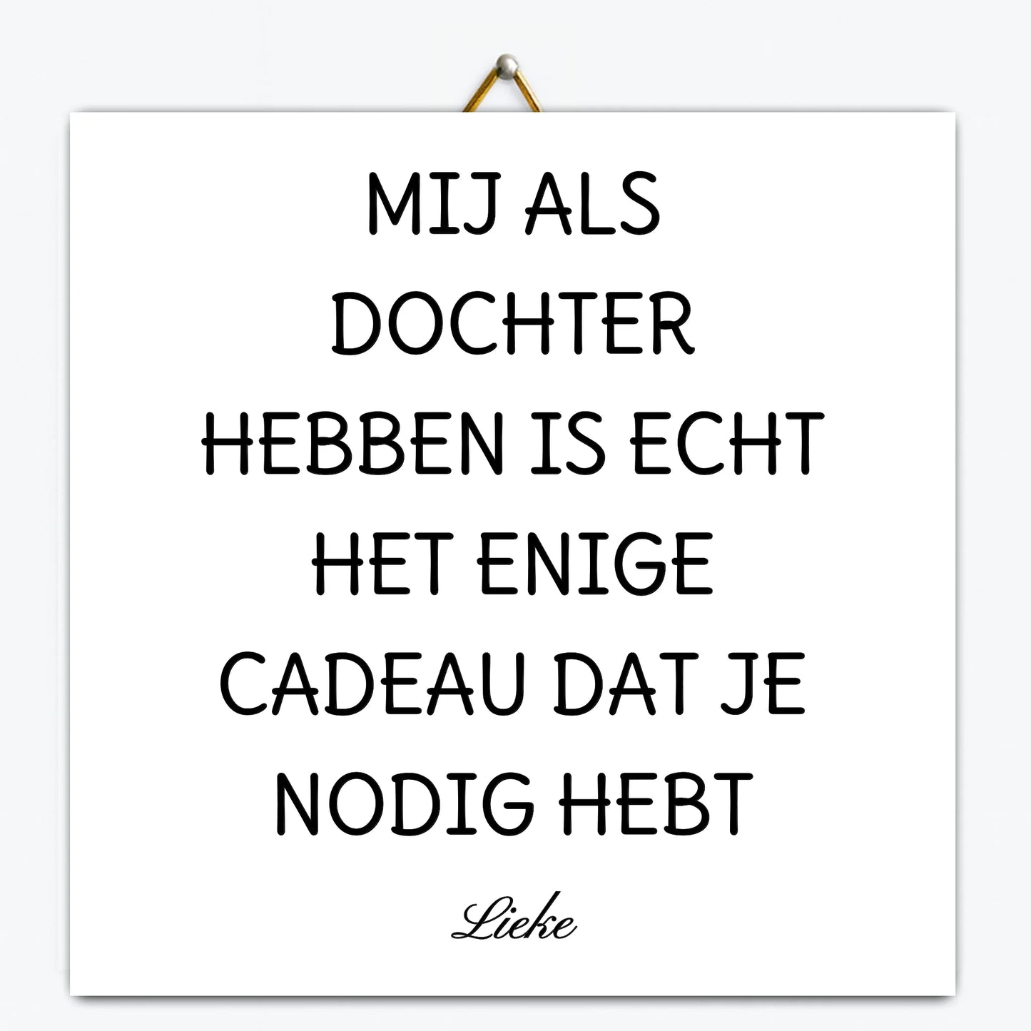 Tegeltje mockup