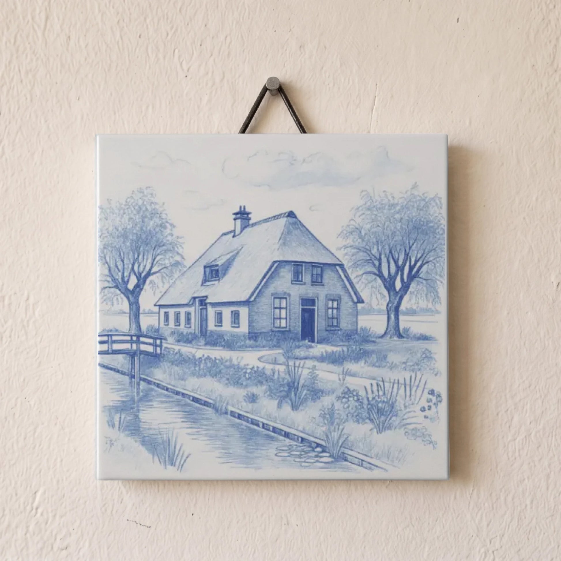 White wall tile 1