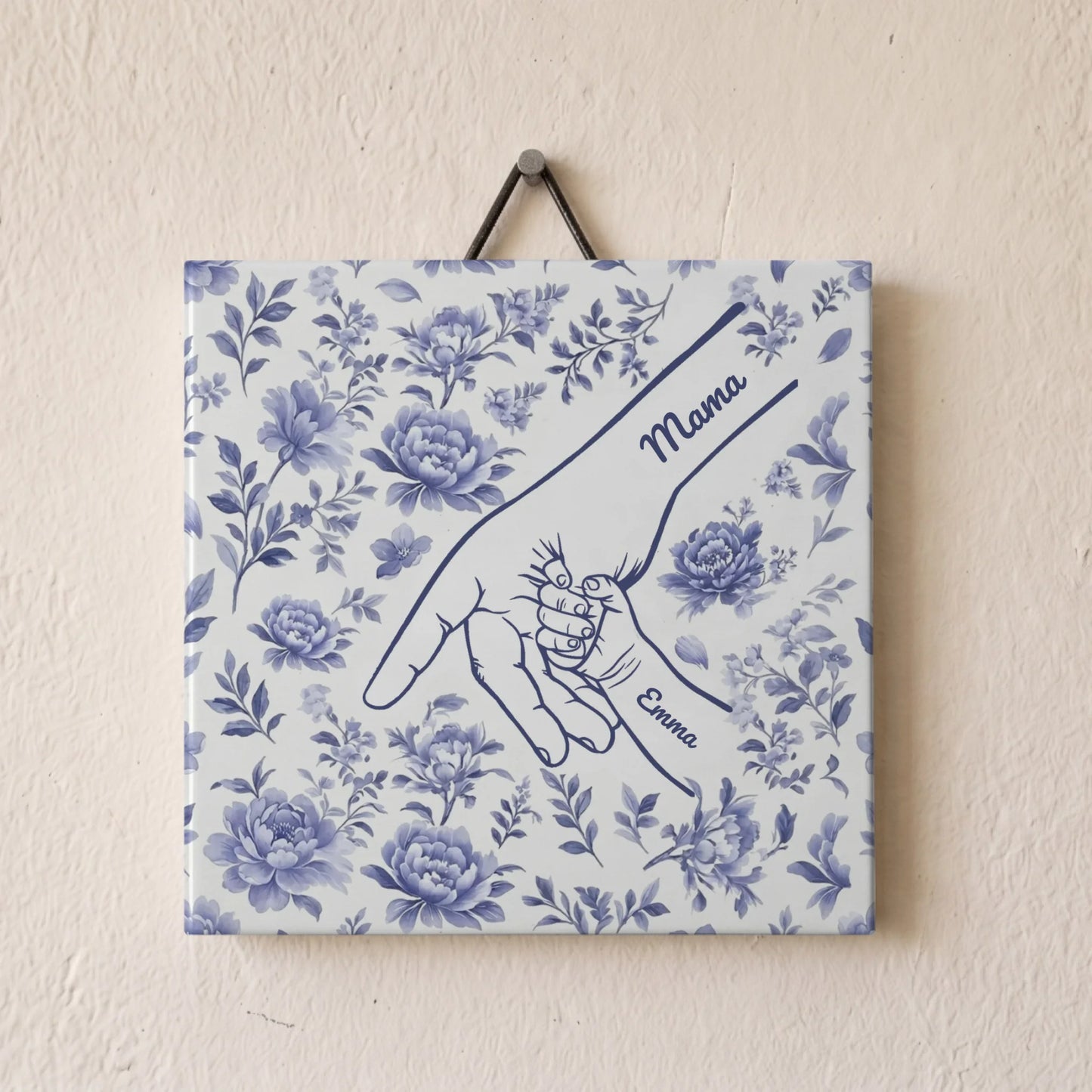 White wall tile 1