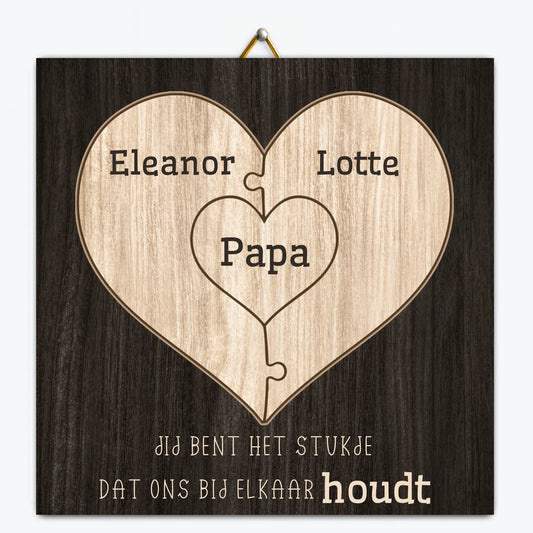 Tegeltje mockup