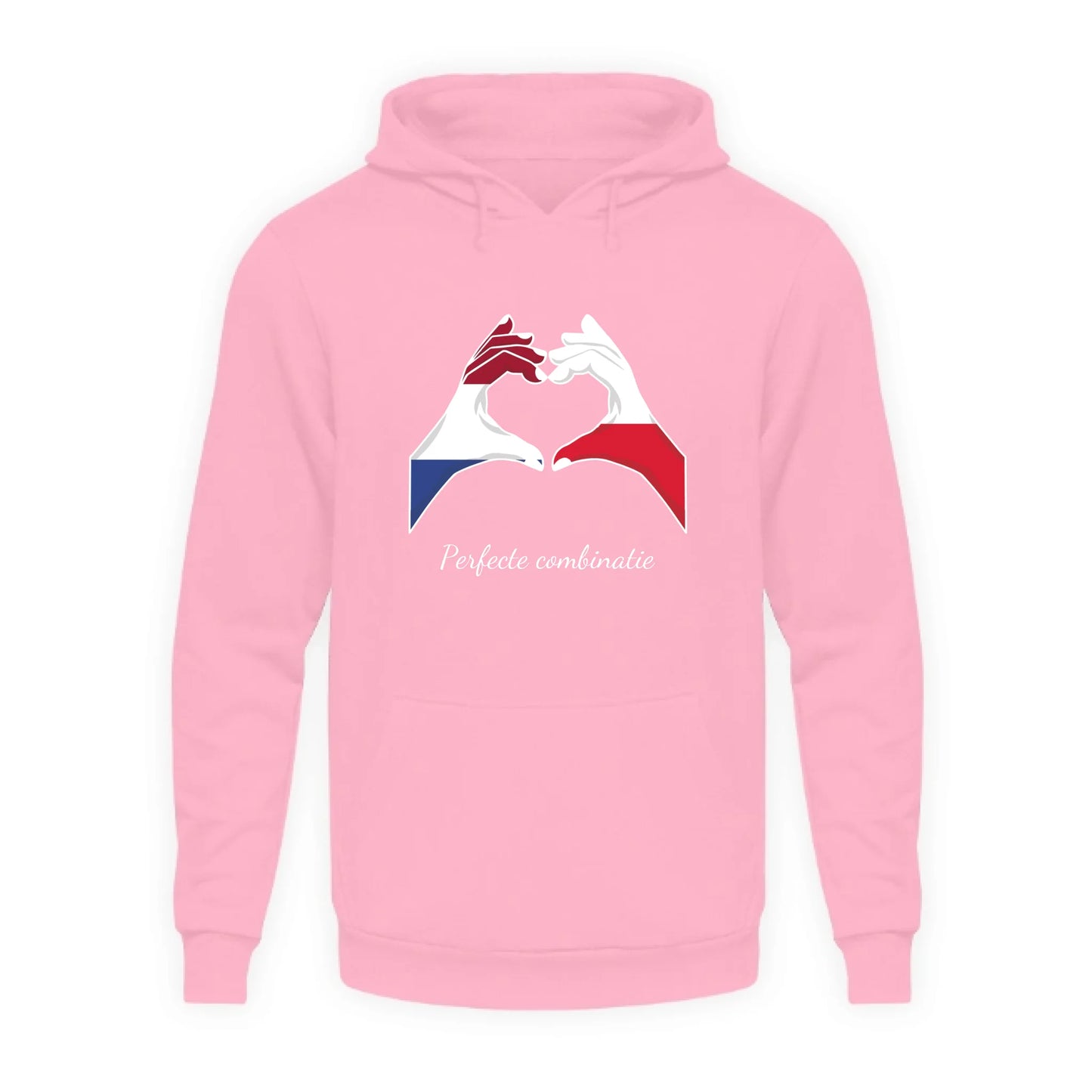 Gepersonaliseerde hoodie met vlaggen handen - Geweldige mix