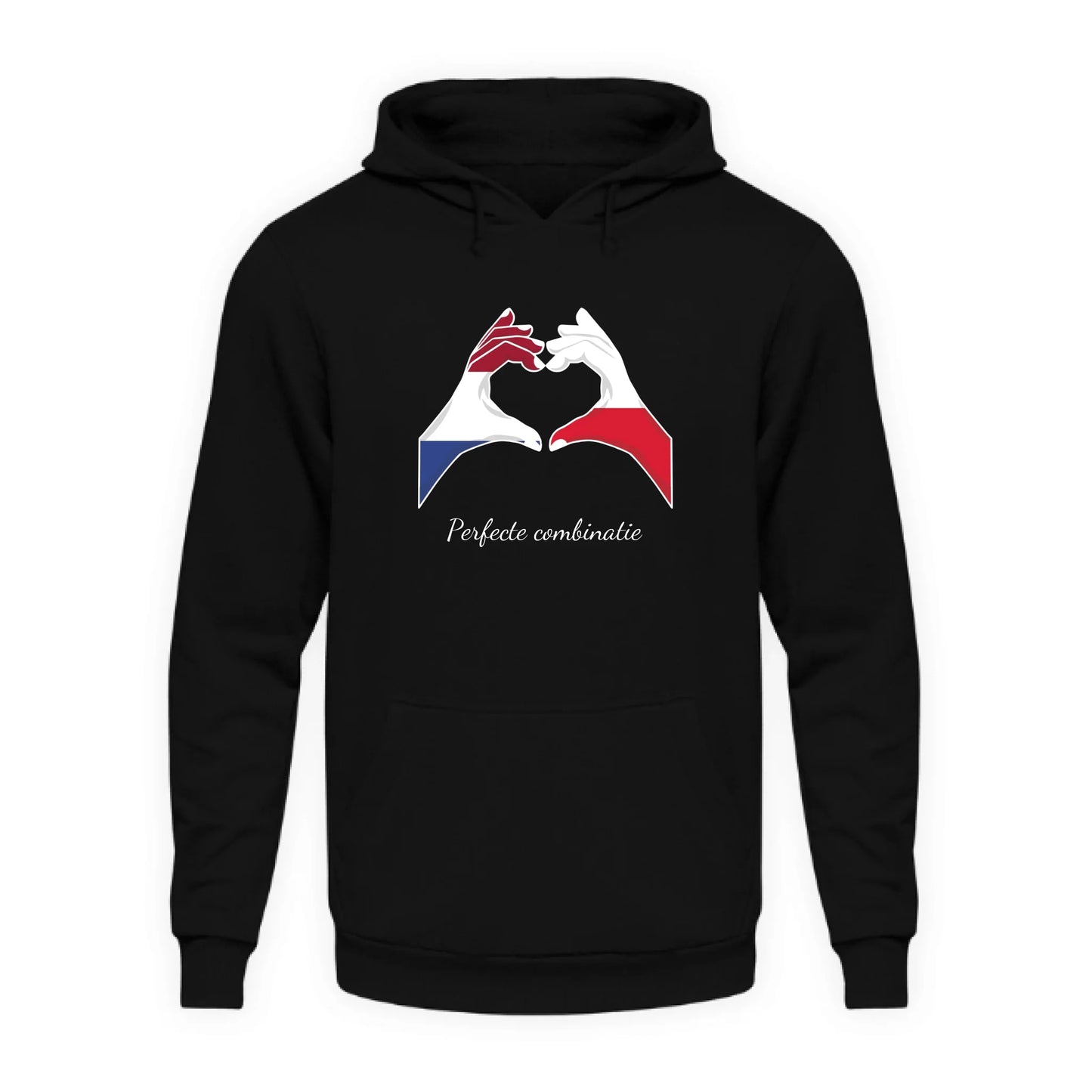 Gepersonaliseerde hoodie met vlaggen handen - Geweldige mix