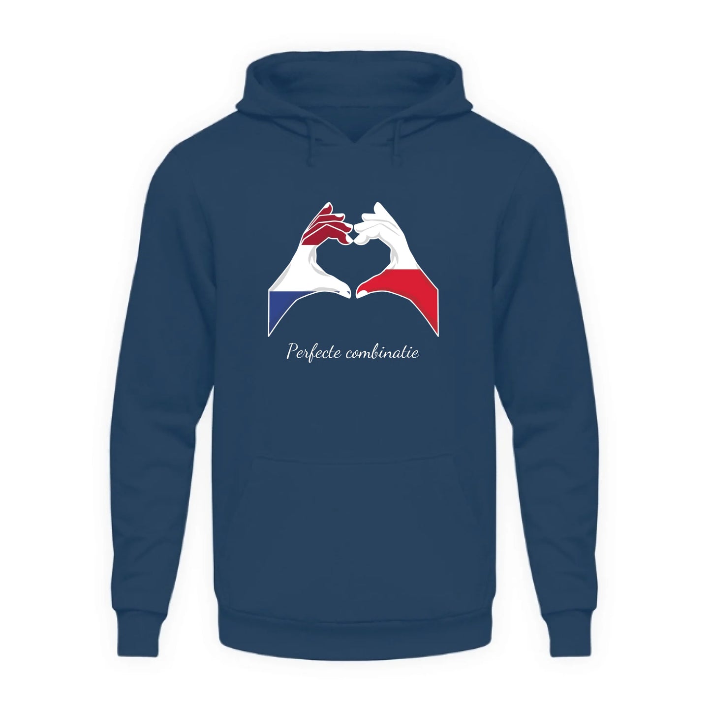 Gepersonaliseerde hoodie met vlaggen handen - Geweldige mix