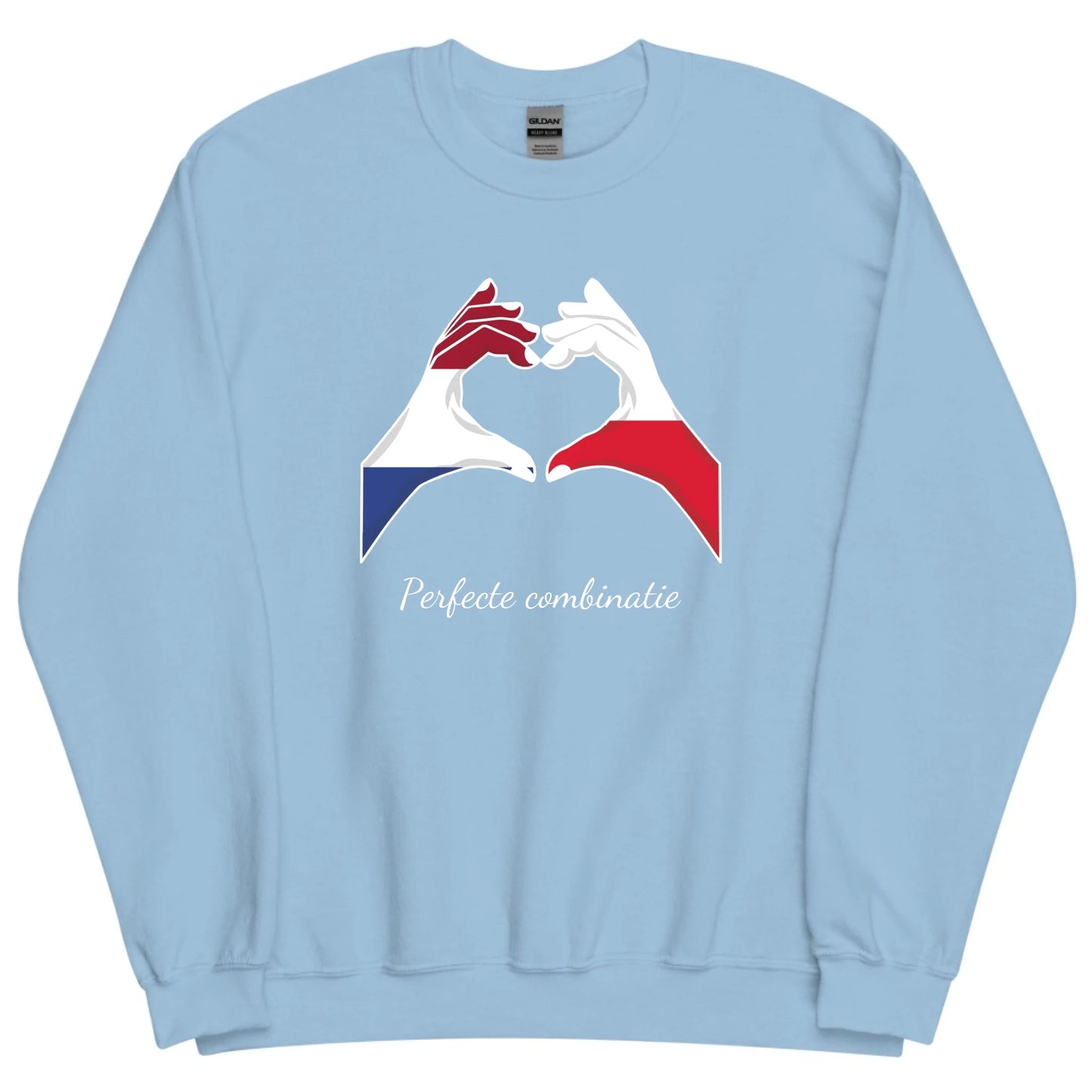 Gepersonaliseerde sweater met vlaggen handen - Geweldige mix