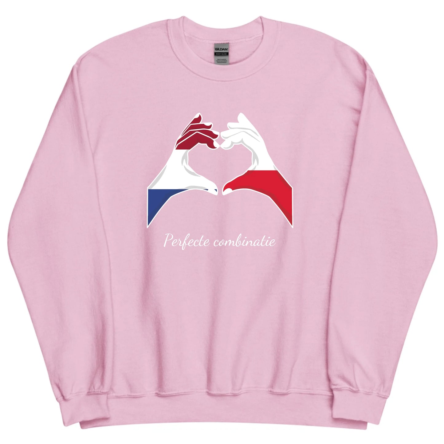 Gepersonaliseerde sweater met vlaggen handen - Geweldige mix
