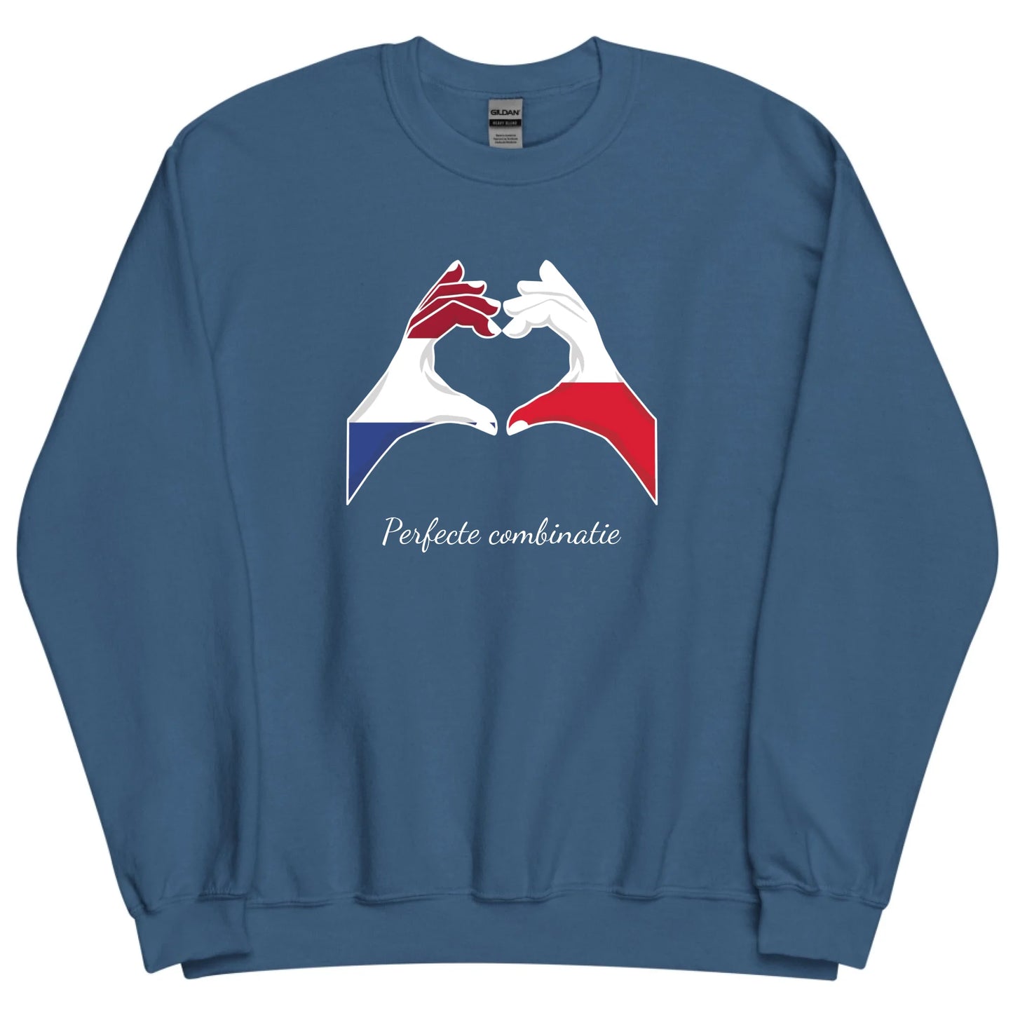 Gepersonaliseerde sweater met vlaggen handen - Geweldige mix
