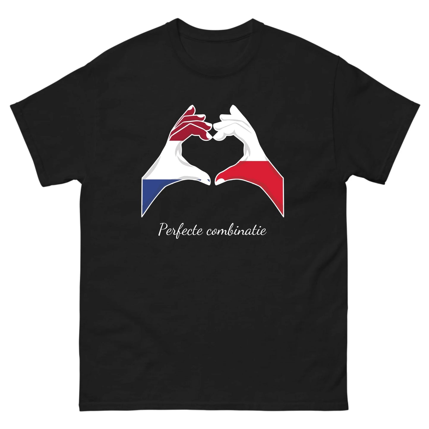 Gepersonaliseerd T-shirt met vlaggen handen - Geweldige mix