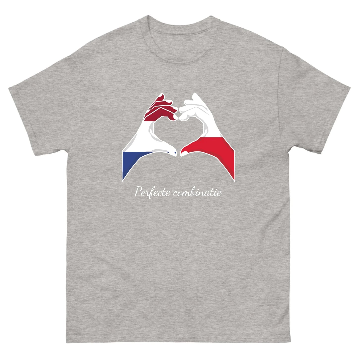 Gepersonaliseerd T-shirt met vlaggen handen - Geweldige mix