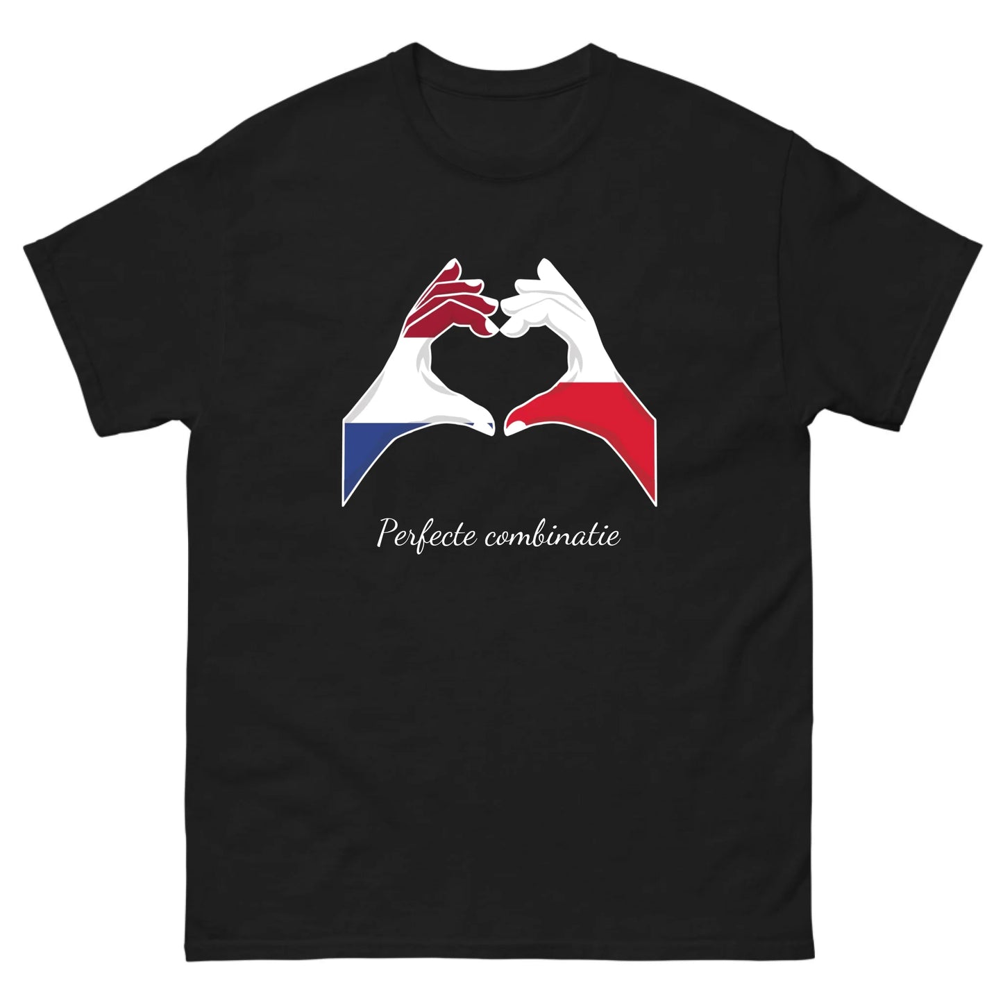 Gepersonaliseerd T-shirt met vlaggen handen - Geweldige mix