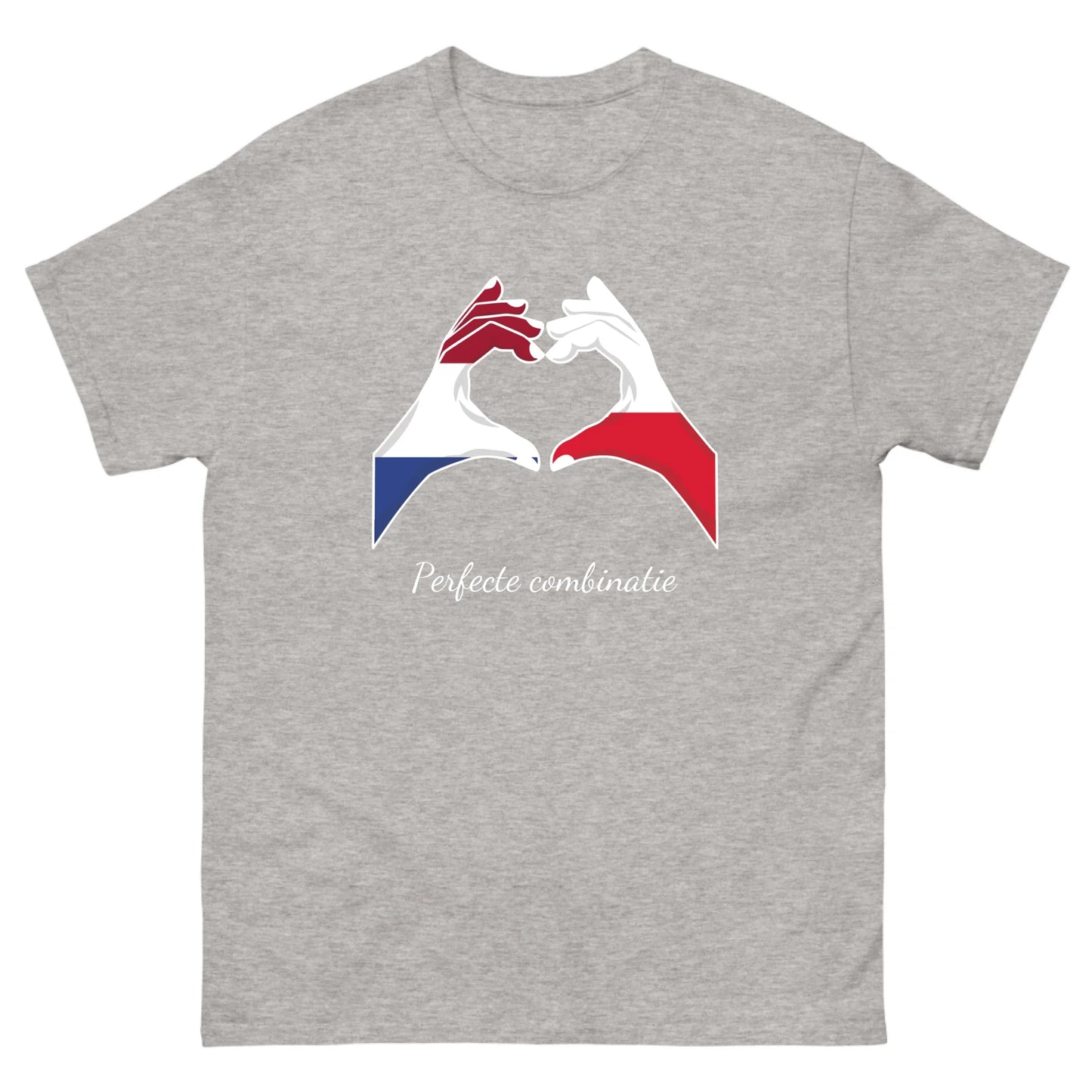 Gepersonaliseerd T-shirt met vlaggen handen - Geweldige mix
