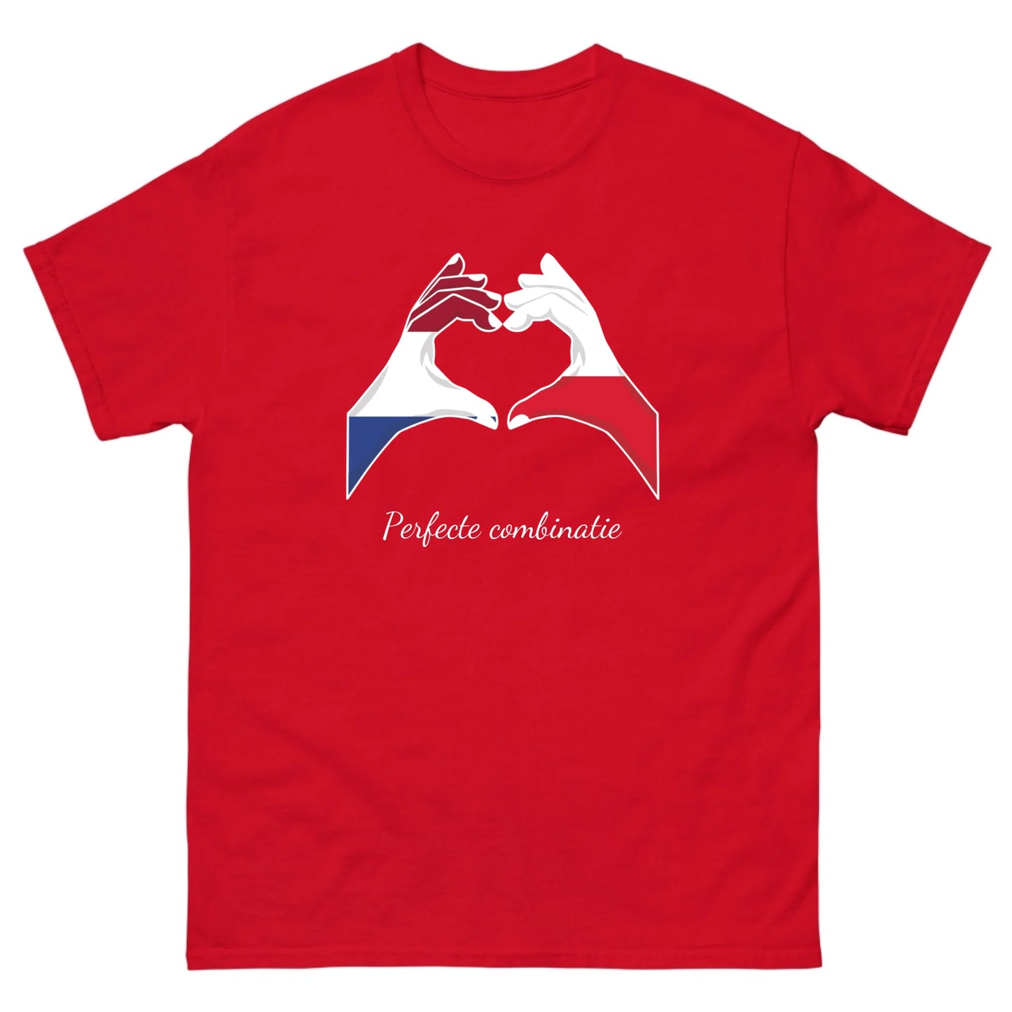 Gepersonaliseerd T-shirt met vlaggen handen - Geweldige mix