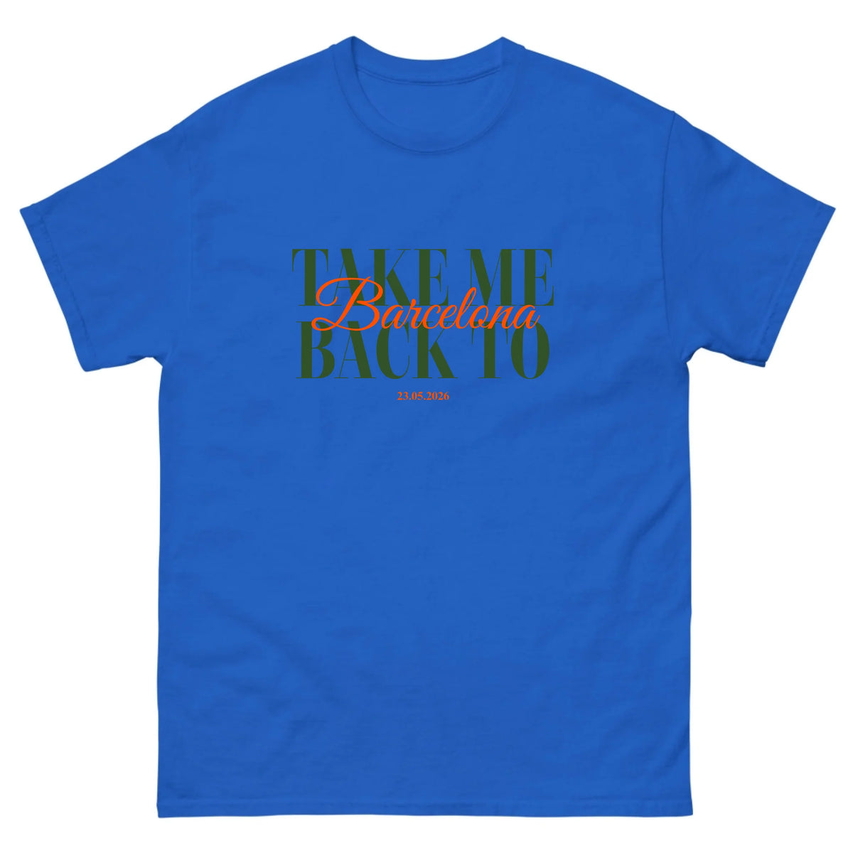 Gepersonaliseerd T-shirt - Take me back
