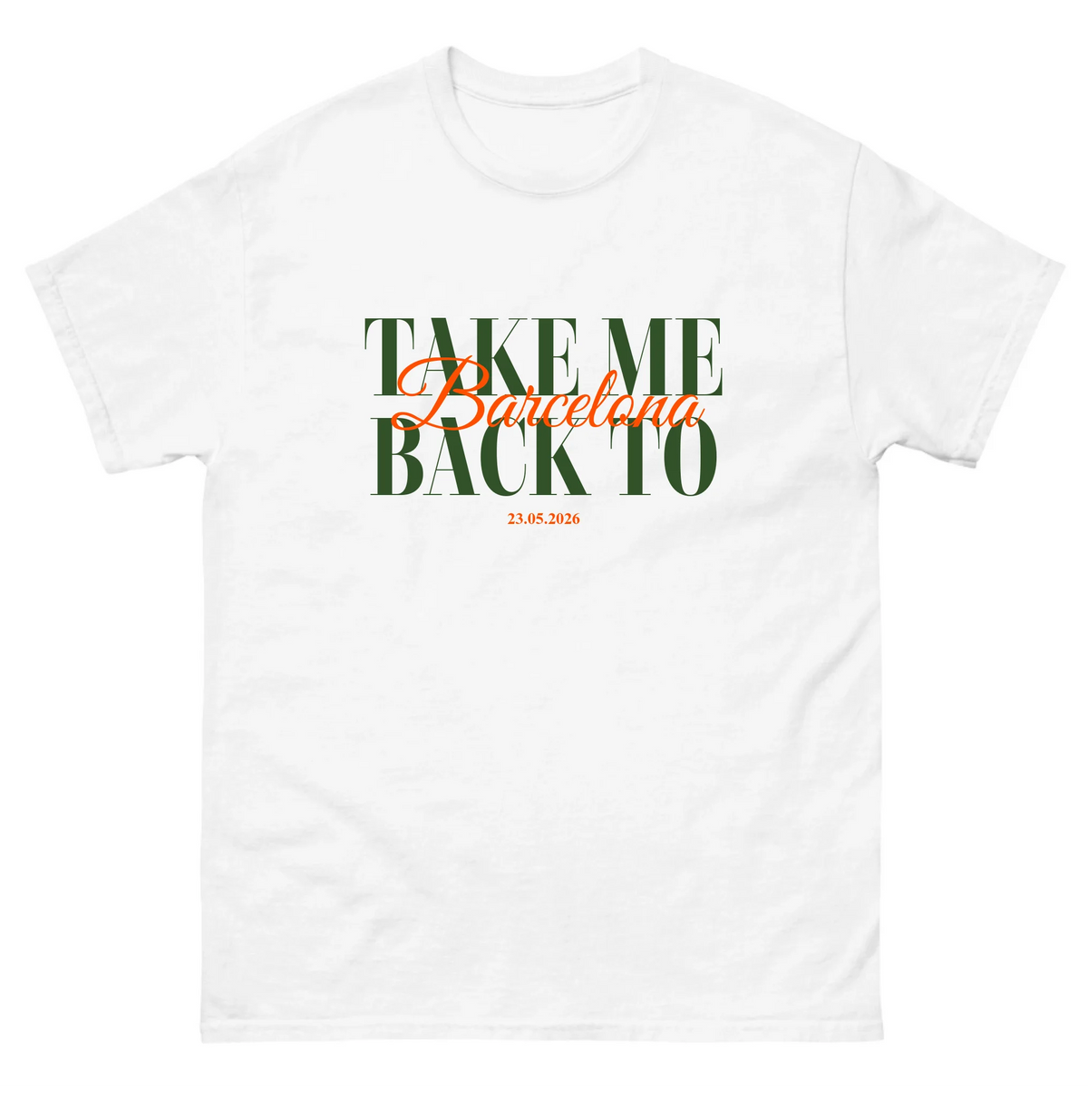 Wit T-shirt achterkant