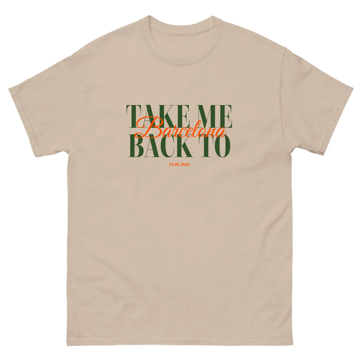 Gepersonaliseerd T-shirt - Take me back
